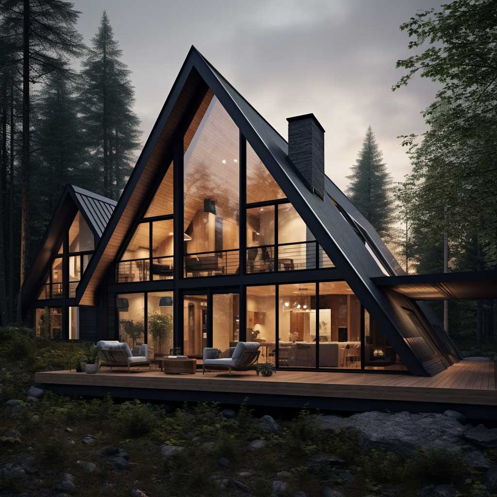 Revolutionary Cabin Exterior Ideas for the Contemporary Wilderness ...