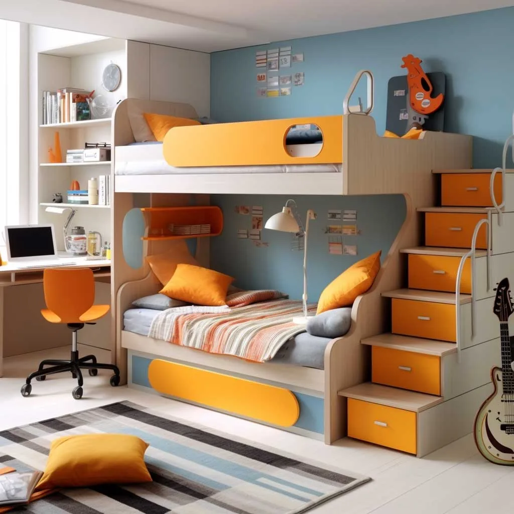 4+ Innovative Childrens Small Bedroom Ideas for Urban Homes