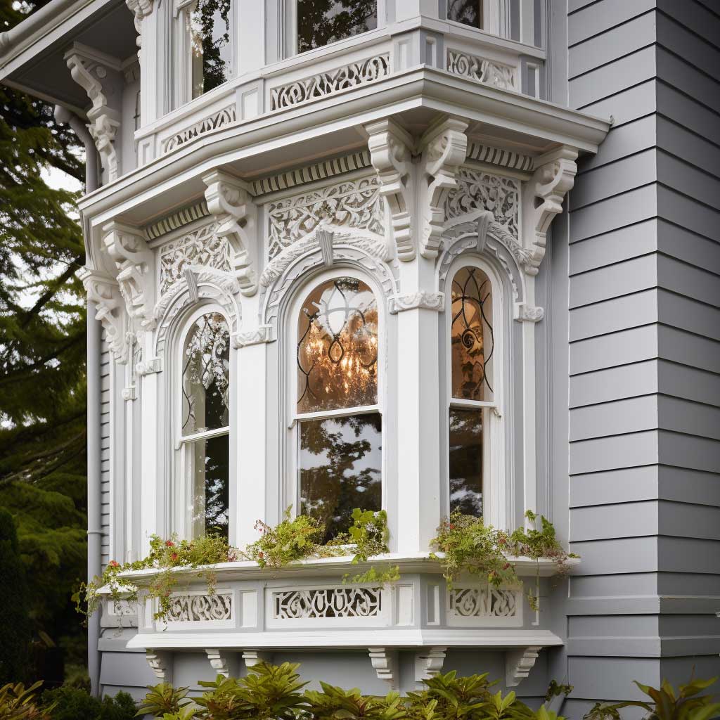 5+ Classic Exterior Window Trim Designs for a Vintage Appeal • 333k ...