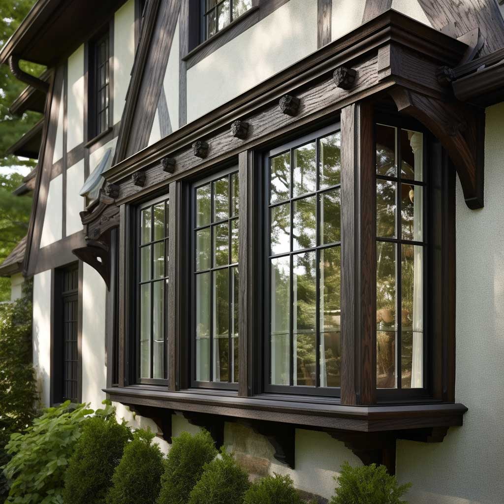 5+ Classic Exterior Window Trim Designs for a Vintage Appeal • 333k ...