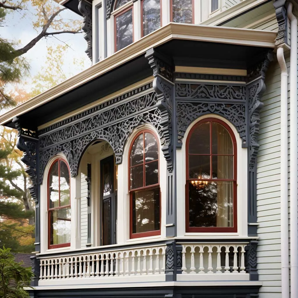 Victorian Decorative Exterior Window Trim Window, Mirror, Door Vinyl