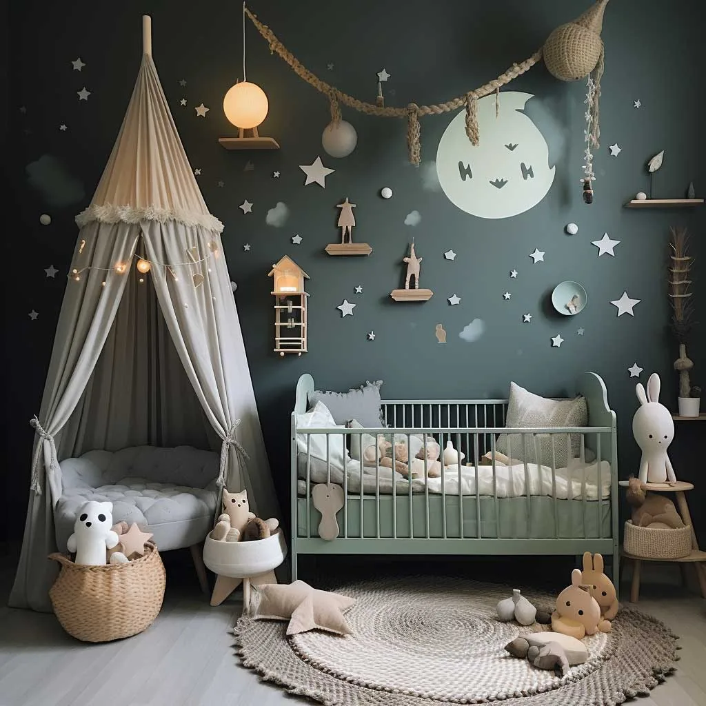 Newborn baby girl room decoration best sale