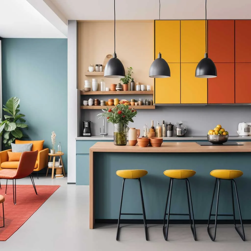 4+ Innovative Ideas for Tiny Open Plan Kitchen and Living Spaces