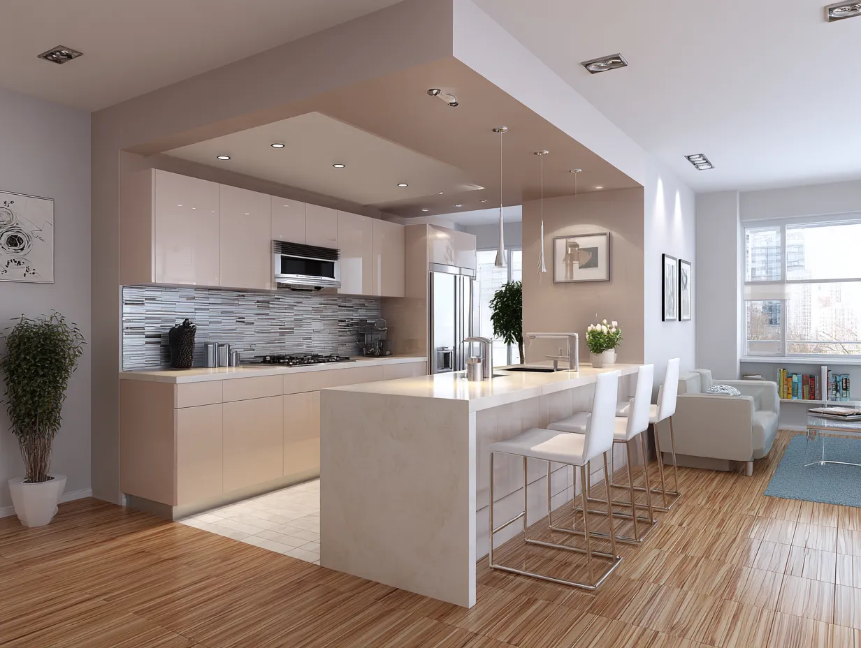 11+ Small Open Concept Kitchen Ideas for Modern Compact Homes