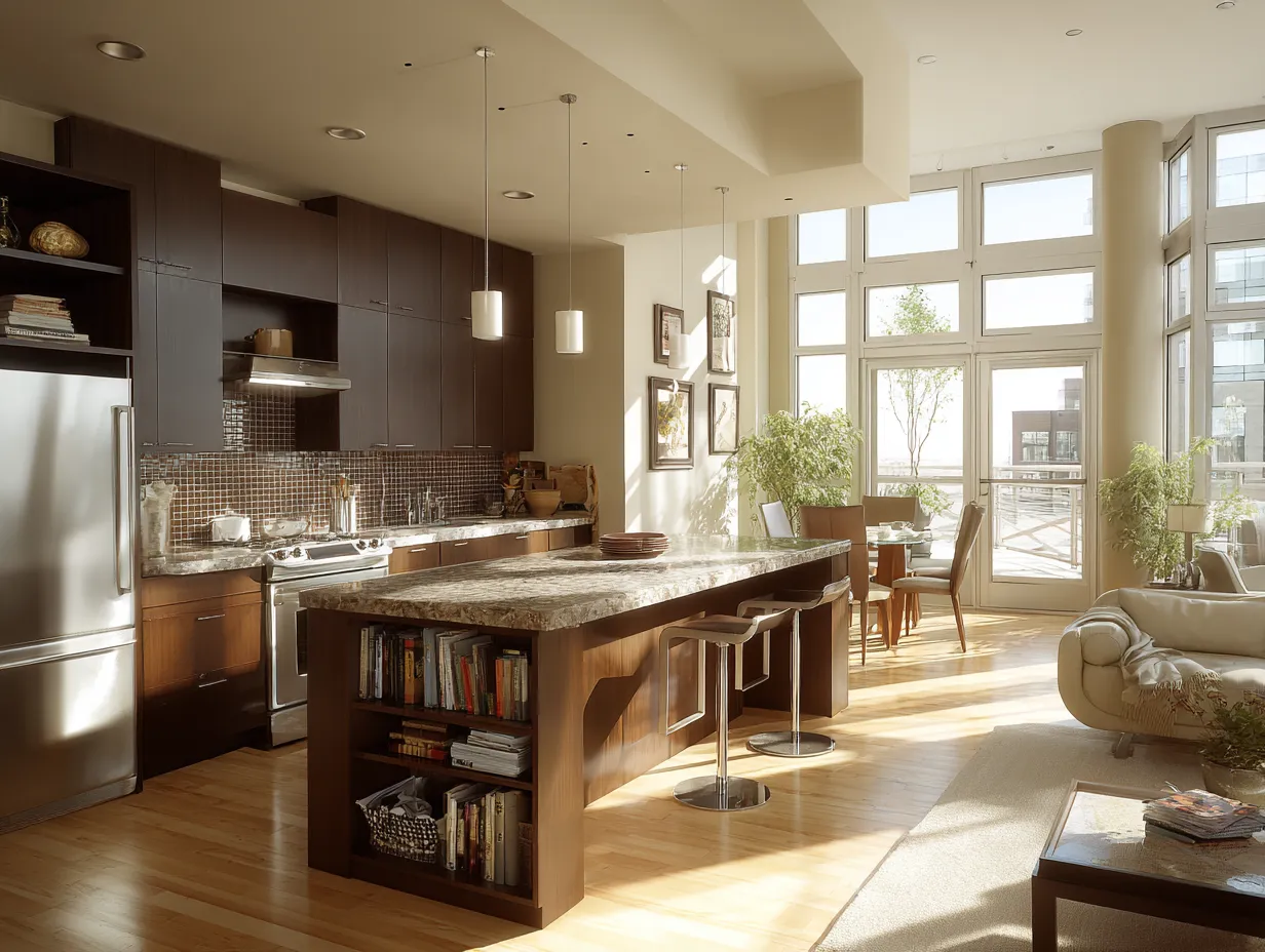 Small Open Concept Kitchen Ideas for Modern Compact Homes