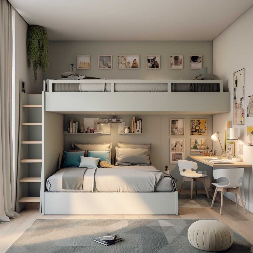 3+ Brilliant Children's Bedroom Designs for Small Rooms • 333 ...