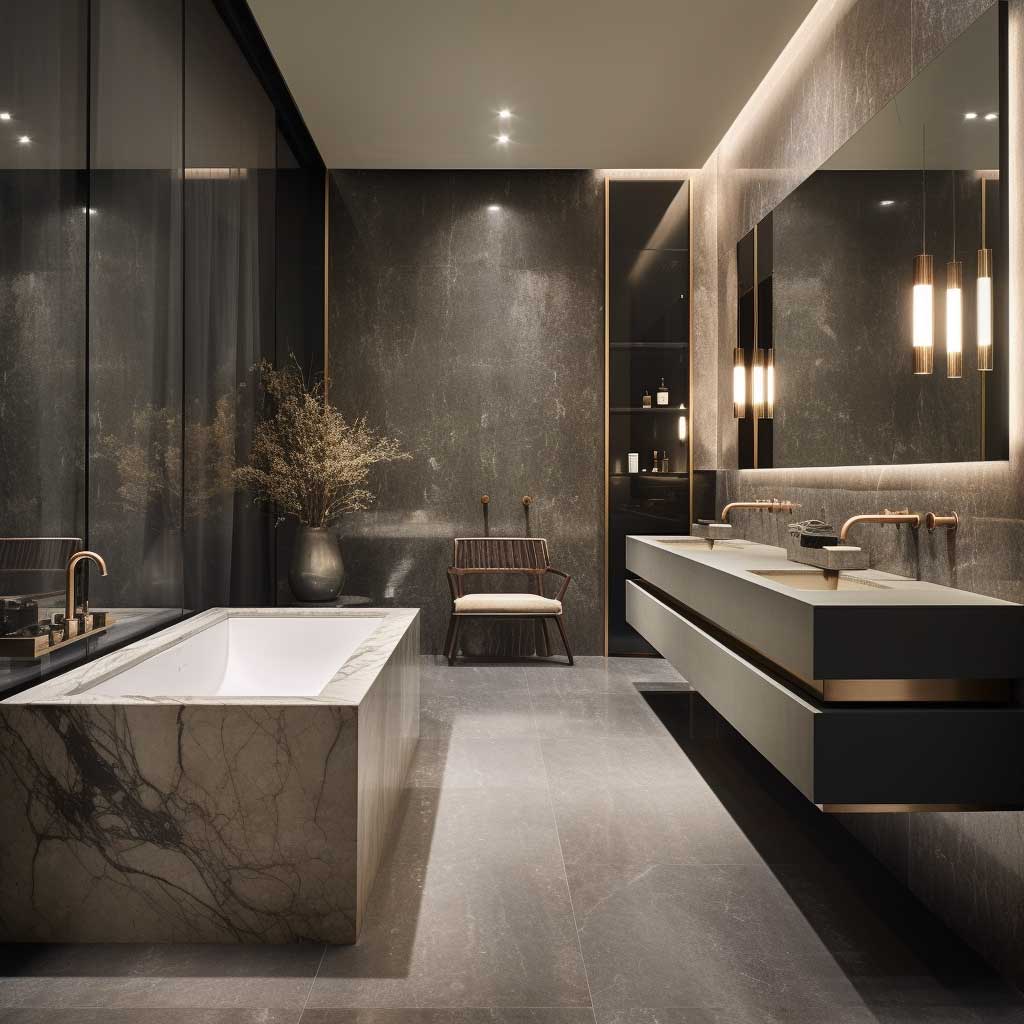 Experience Extravagance with Cutting-Edge Luxury Modern Bathroom Design ...