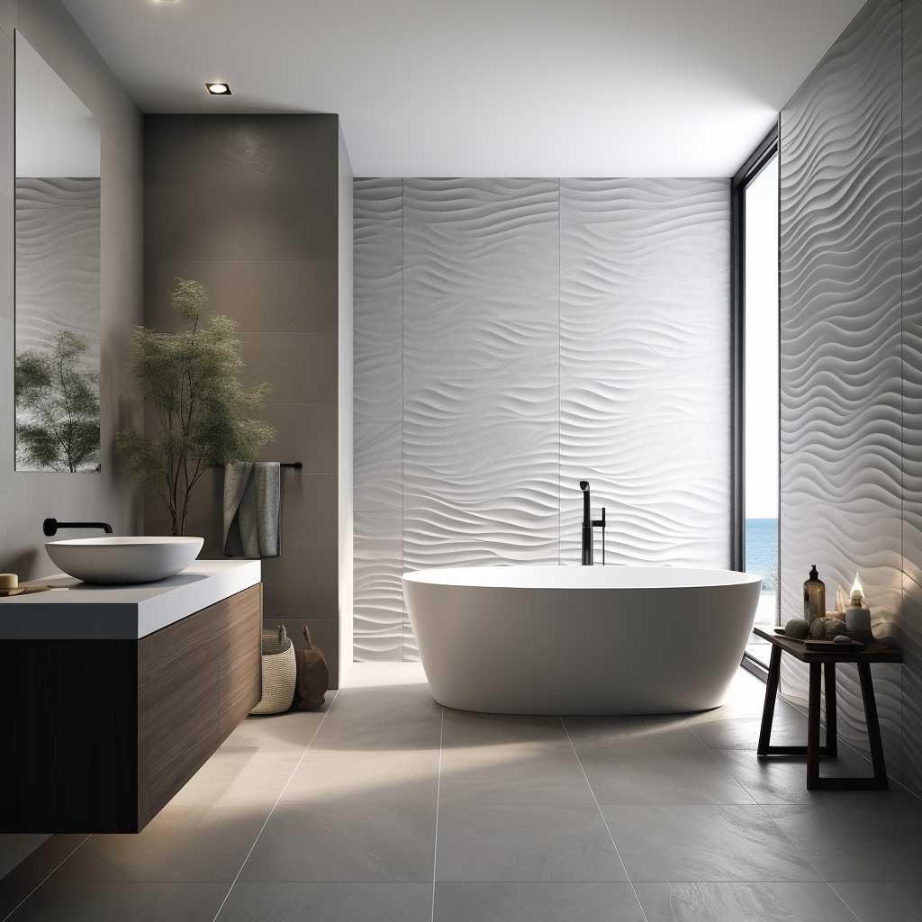 10 Sleek And Stylish Tile Ideas For Modern Bathrooms