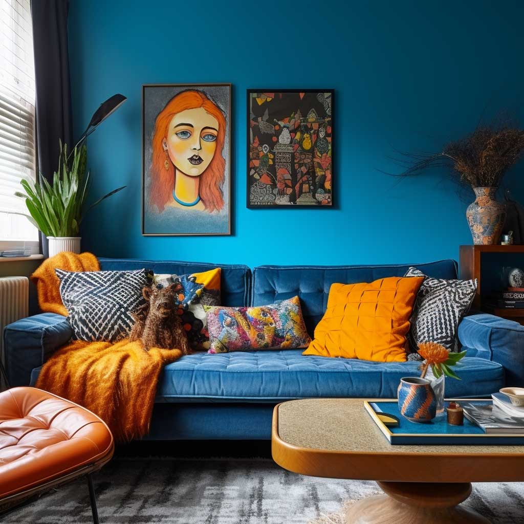 Modern Blue Sofa Living Room Aesthetics to Inspire Your Next Redesign ...