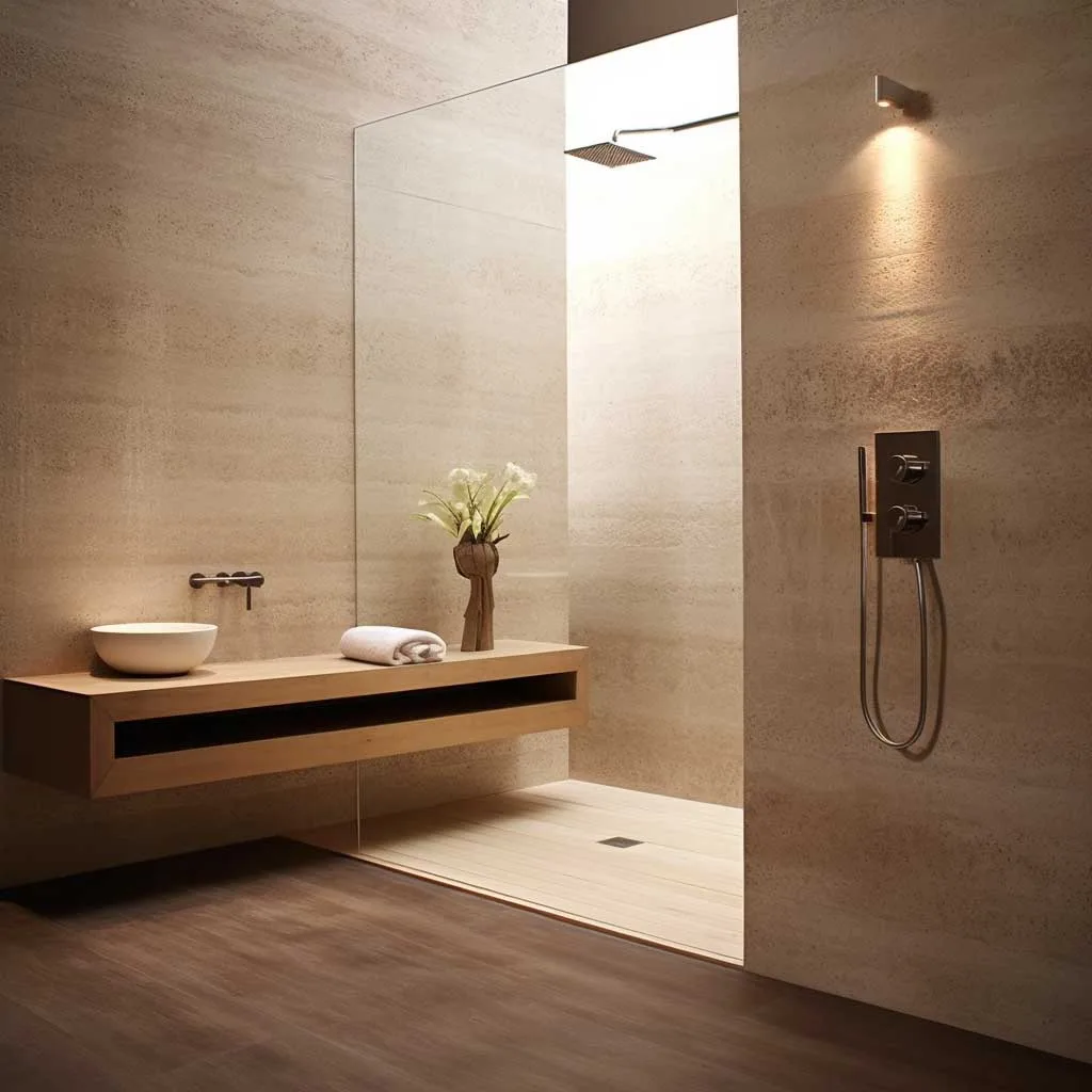 Travertine Spa Bathroom Design Timeless Travertine Bathroom Tile Ideas