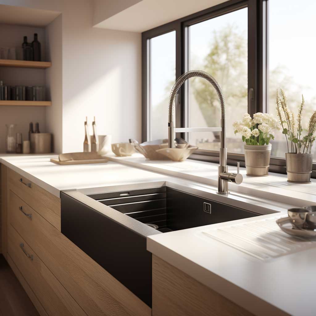 10+ Sleek and Stylish Simple Modern Kitchen Sink Design Ideas