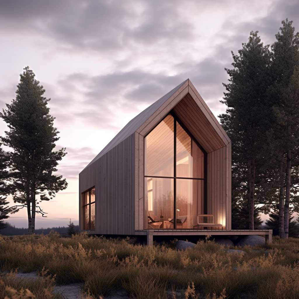 15+ Minimalist Wooden House Designs for Small and Simple Living • 333 ...