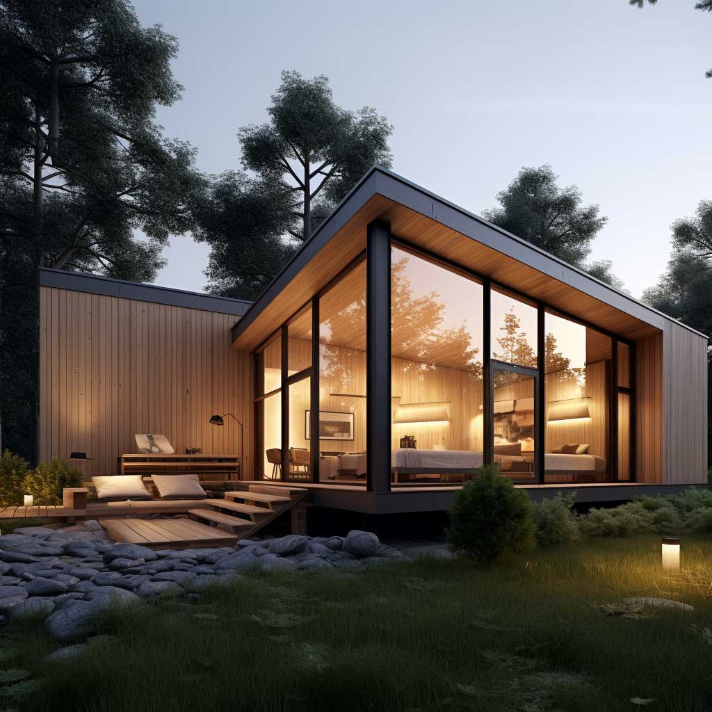 15+ Minimalist Wooden House Designs for Small and Simple Living • 333 ...