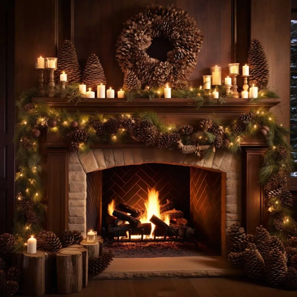 enchanting-christmas-fireplace-mantel-decorations-for-a-warm-holiday-ambiance-333-inspiring-lifestyle-ideas