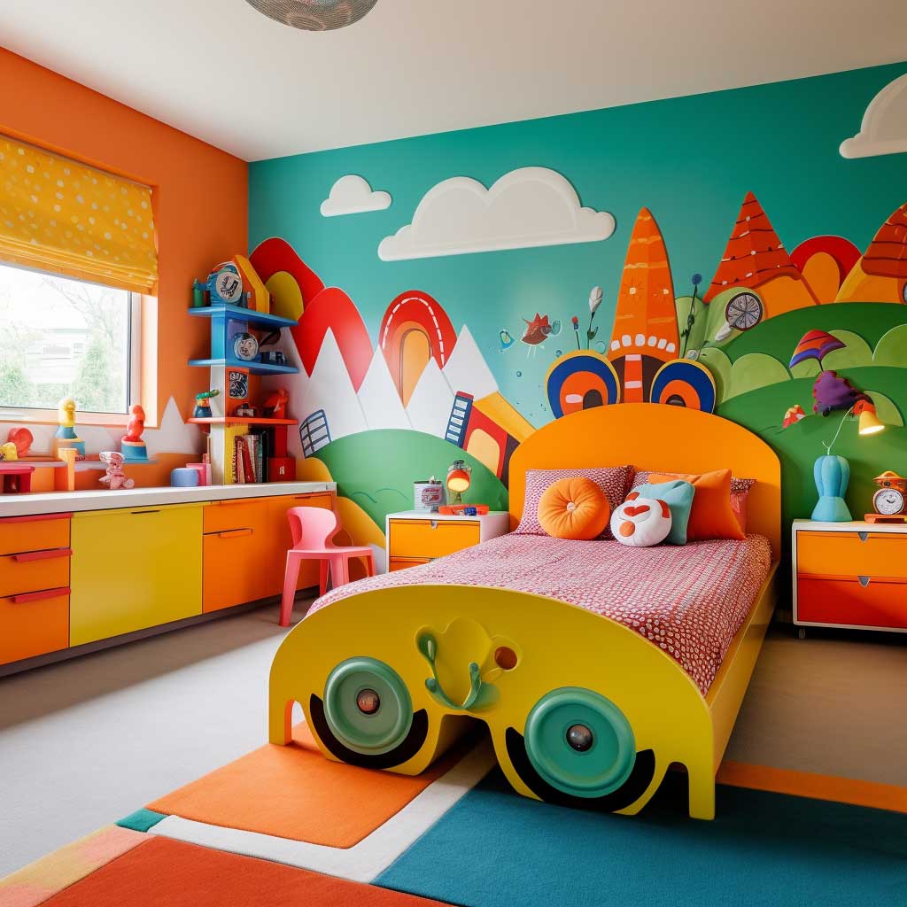 10+ Bright and Bold Ideas for Lively Children's Bedrooms • 333k ...