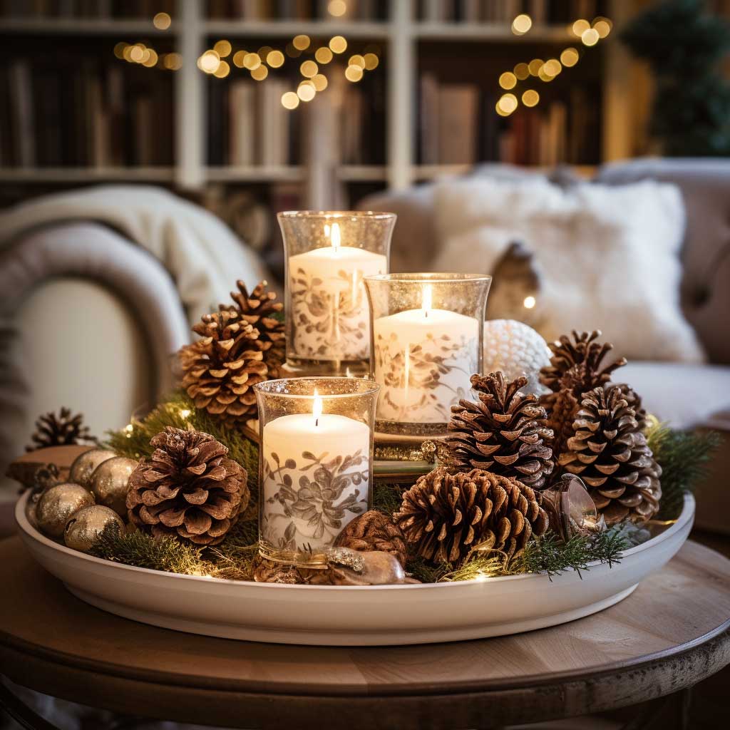 3+ Festive Touches for Your Coffee Table Christmas Decorating Magic ...