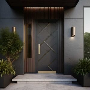 Elevate Your Flat with Stylish Main Door Entrance Designs • 333 ...