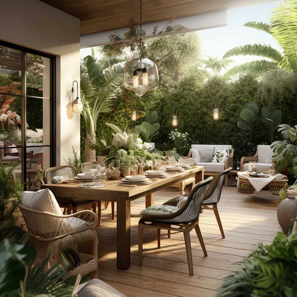 21+ Lush Garden Patio Inspirations for a Peaceful Outdoor Escape