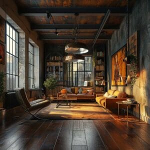 Transform Your Space with Industrial Living Room Design Ideas • 333 ...