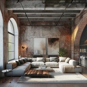 Transform Your Space with Industrial Living Room Design Ideas • 333 ...