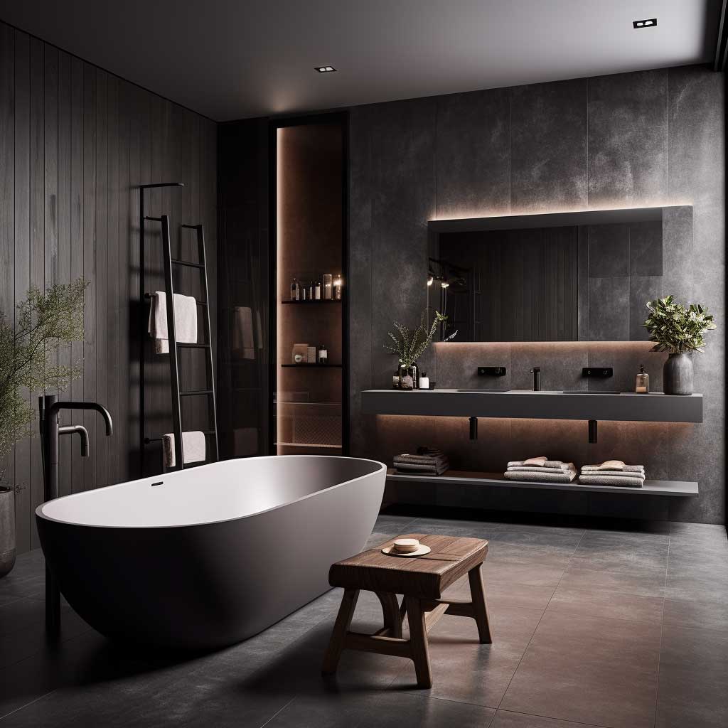 10 Mens Bathroom Ideas 2023 (Manly and Stylish)  Japanese style bathroom,  Bathroom design luxury, Modern bathroom design