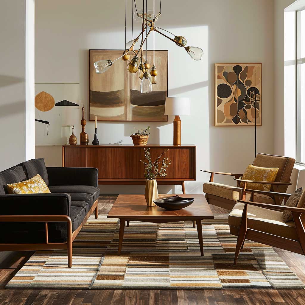 10+ Fresh Takes on Mid Century Modern Living Room Ideas • 333+ Art Images