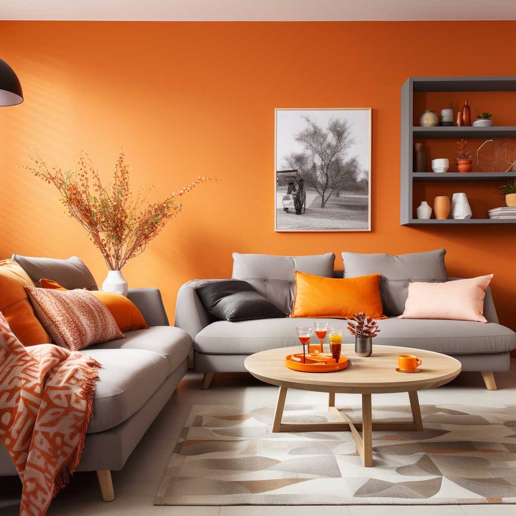 15 Lively Orange Living Room Ideas For A Modern Home • 333 Inspiring Lifestyle Ideas