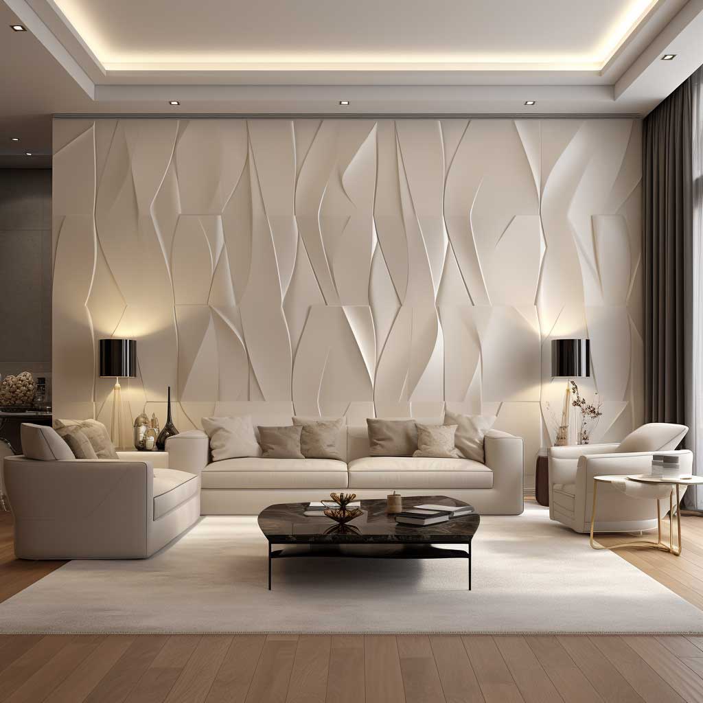 21+ Creative PVC Wall Panel Design Solutions for Elegant Living Rooms ...