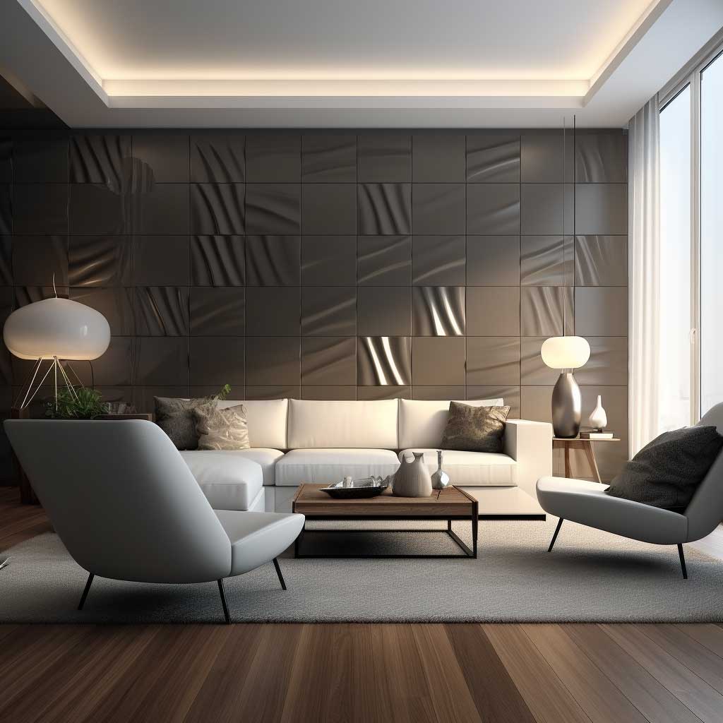 21+ Creative PVC Wall Panel Design Solutions for Elegant Living Rooms ...