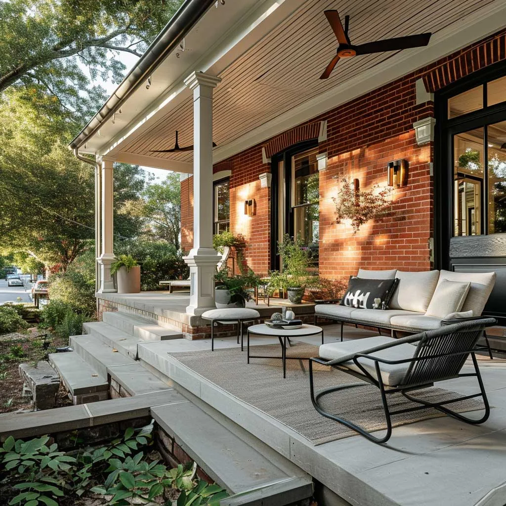 Deck Ideas For Brick House Boost Curb Appeal With Our Favorite Front