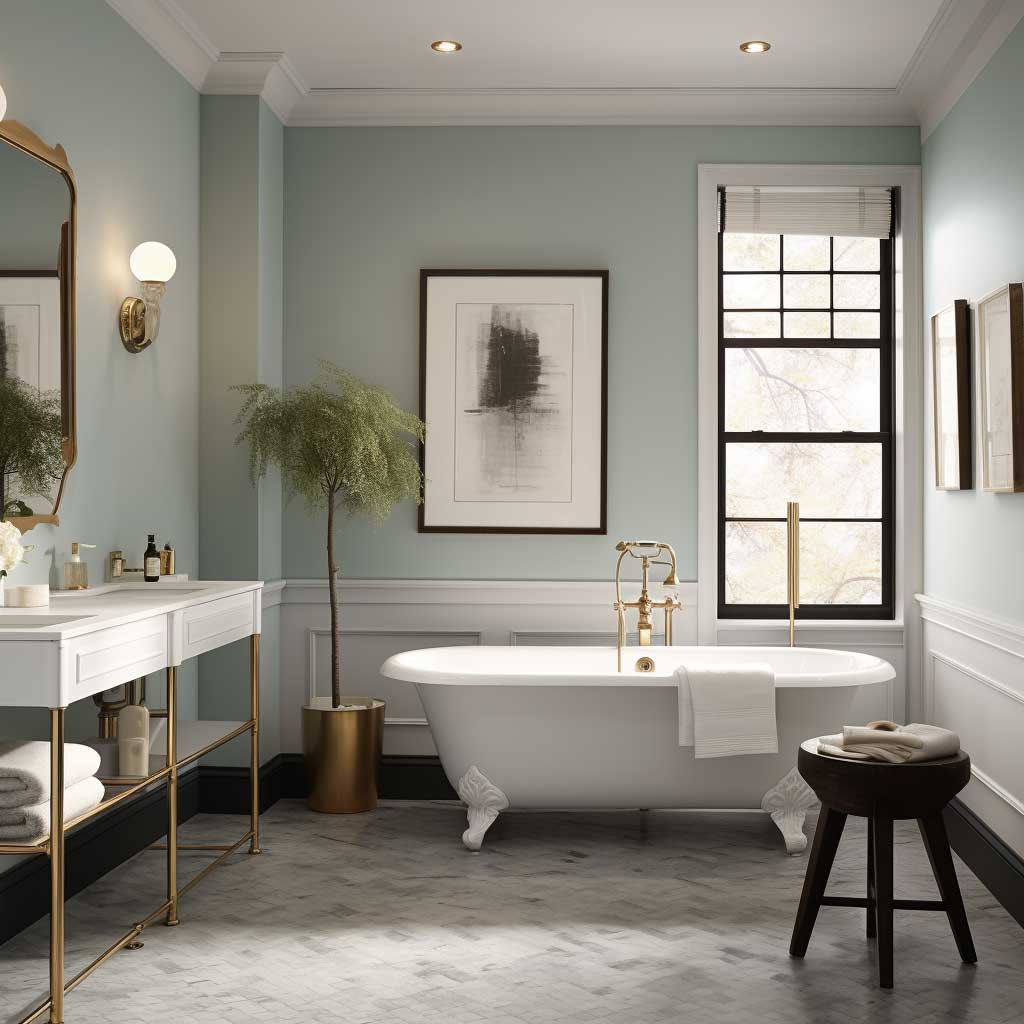 Traditional Bathroom Design Blending Old and New • 333+ Inspiring ...