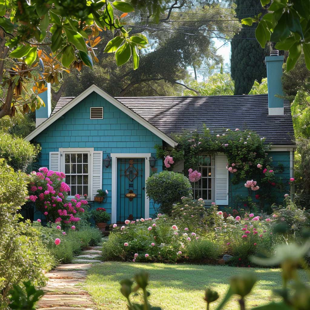 3+ Bright and Inviting Exterior Color Combinations with Turquoise and ...