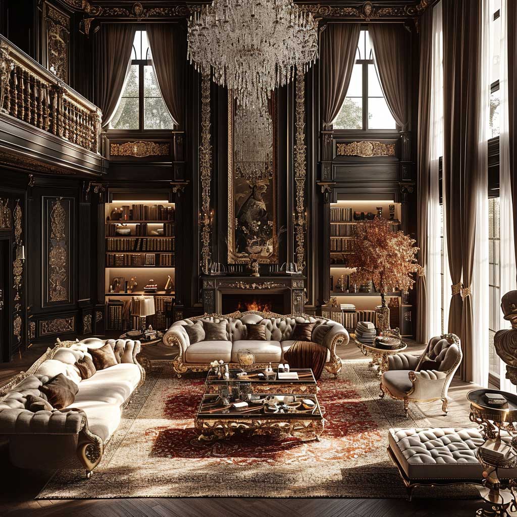 Step Into a Scene with Cinematic Glamor Interior Design • 333 ...