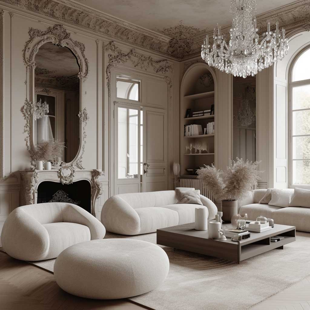 Subtle Opulence in Minimalist Baroque Interior Decorating Ideas • 333 ...