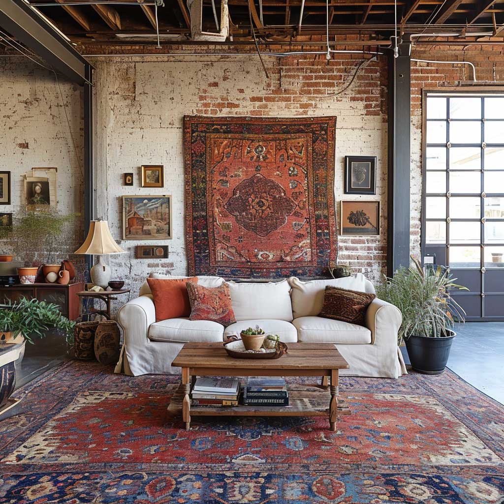 21+ Boho Industrial Living Room Ideas for the Modern Home • 333 ...