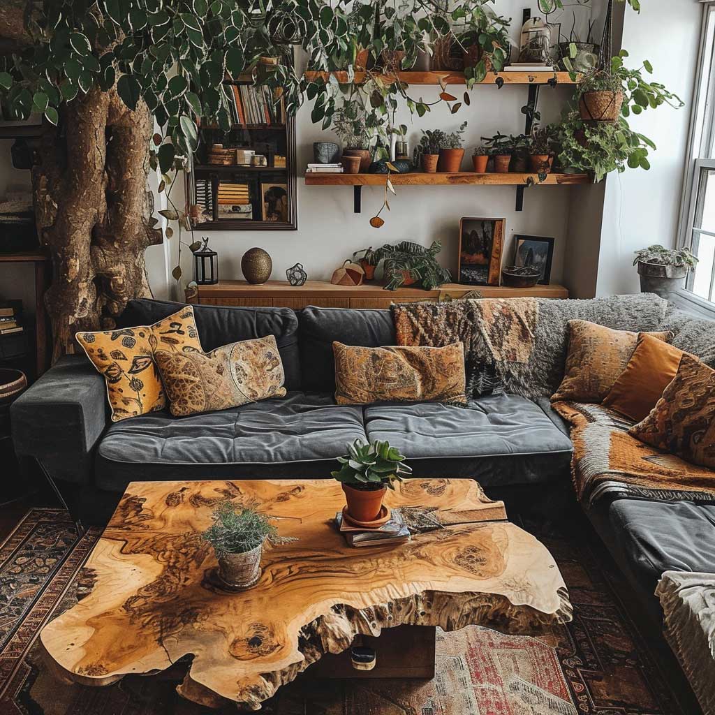 21+ Boho Industrial Living Room Ideas For The Modern Home • 333 