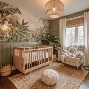 20+ Nature-inspired Green Nursery Themes For A Serene Baby Space • 333 