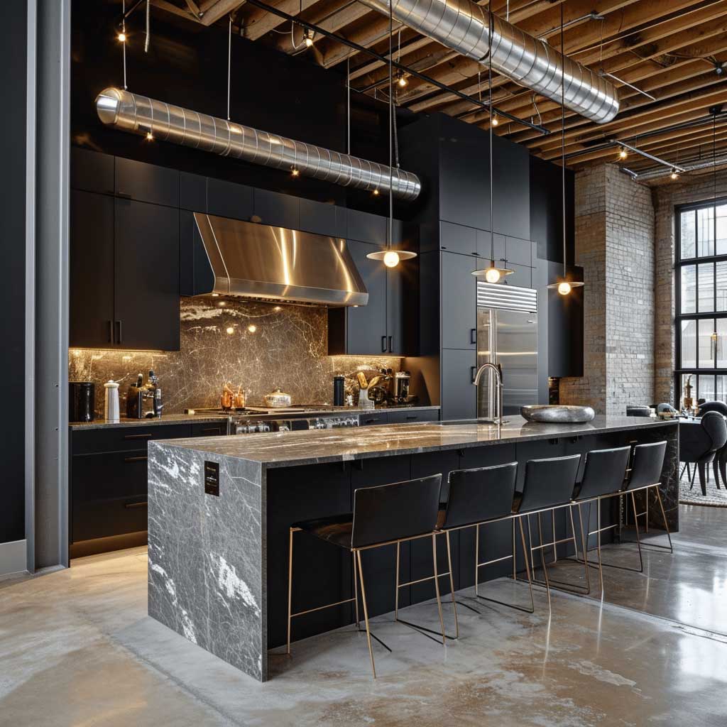 Industrial Luxe Interior Design Trends for Contemporary Homes • 333k ...