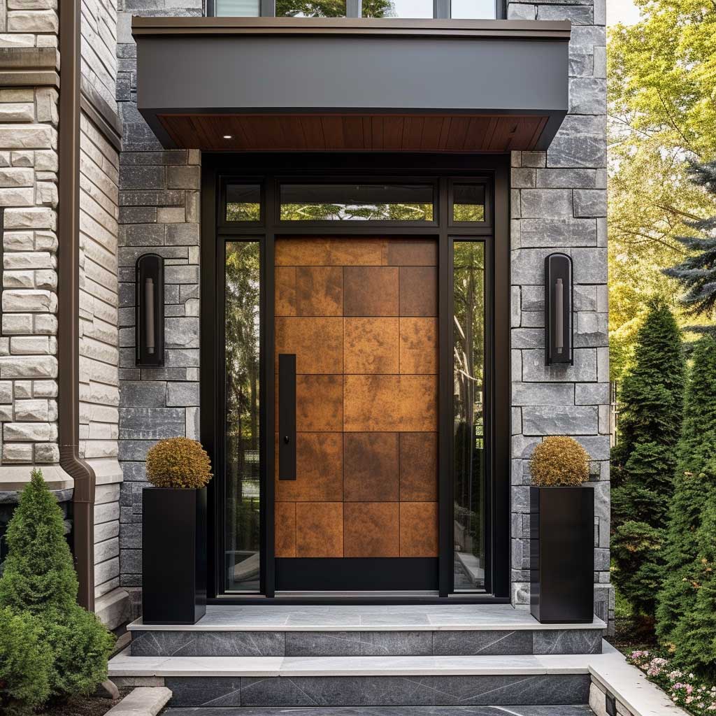 20+ Bold and Beautiful Modern Door Designs for Your Main Entrance ...