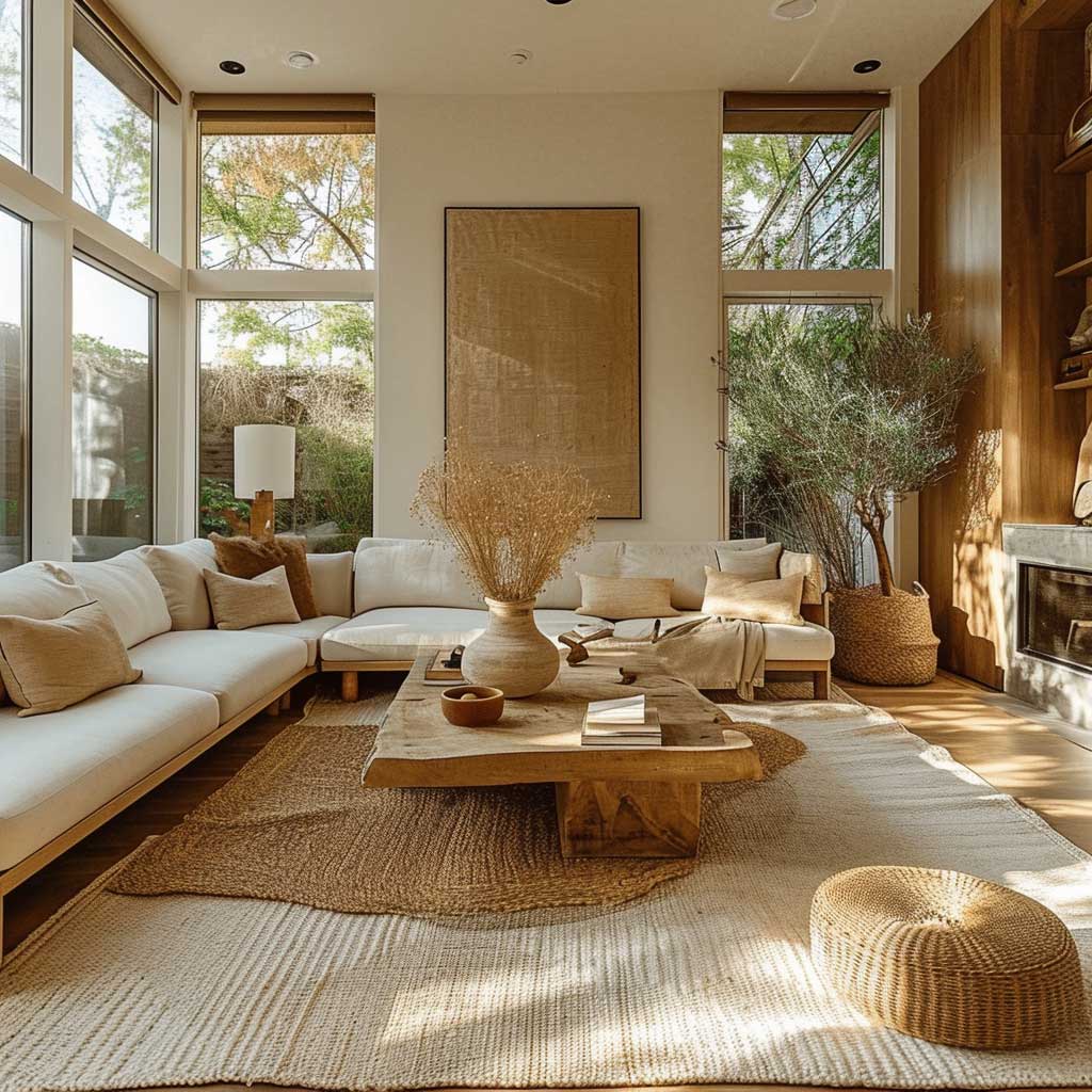 20+ Natural Living Room Inspirations for a Cozy and Earthy Feel • 333 ...