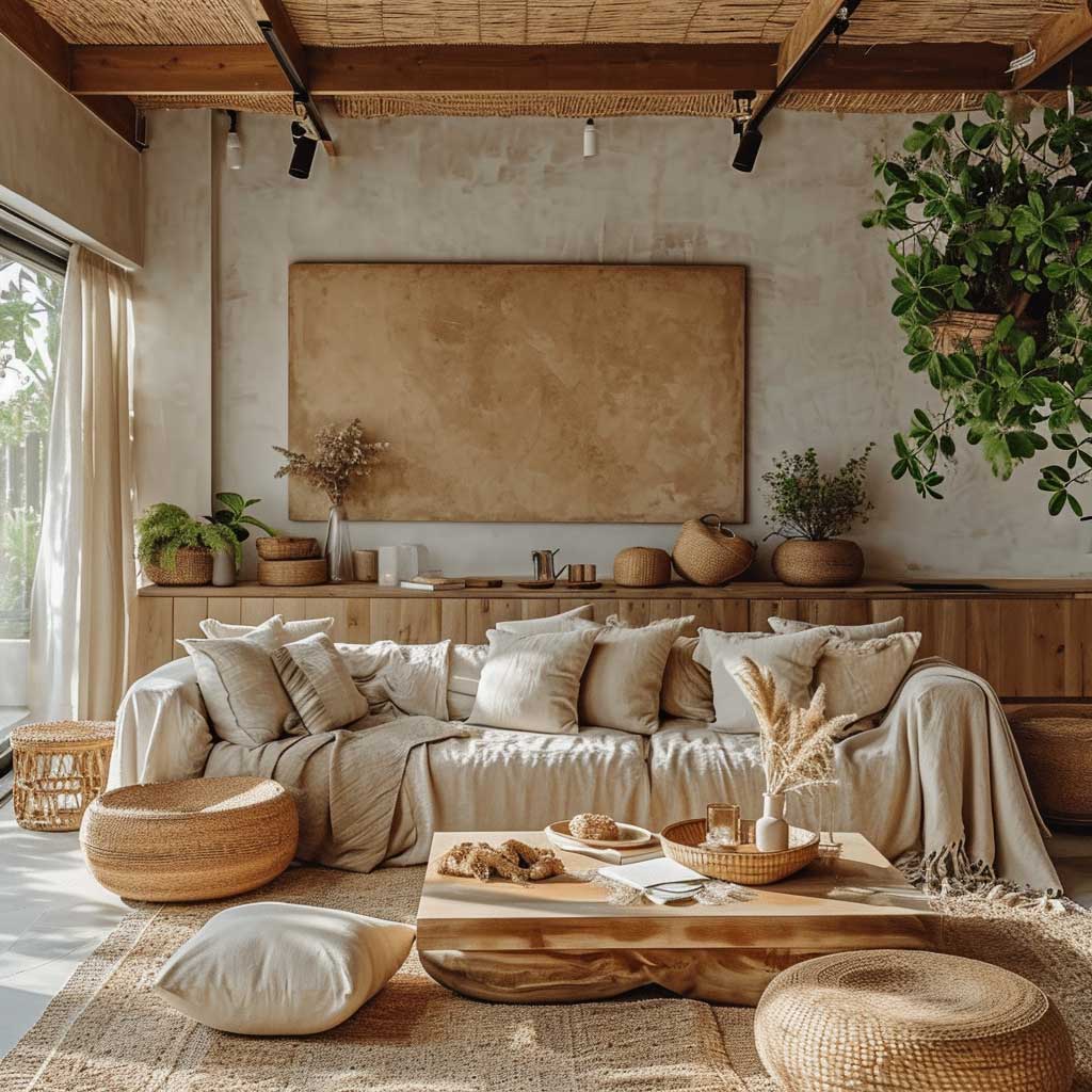 20+ Natural Living Room Inspirations for a Cozy and Earthy Feel • 333 ...