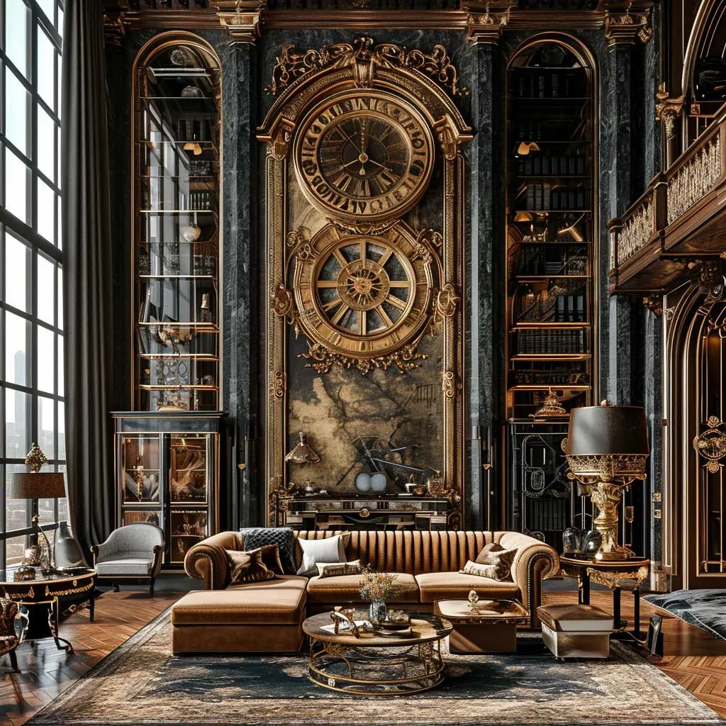 Steampunk Interior Design Grey Steampunk Interior Anechoic