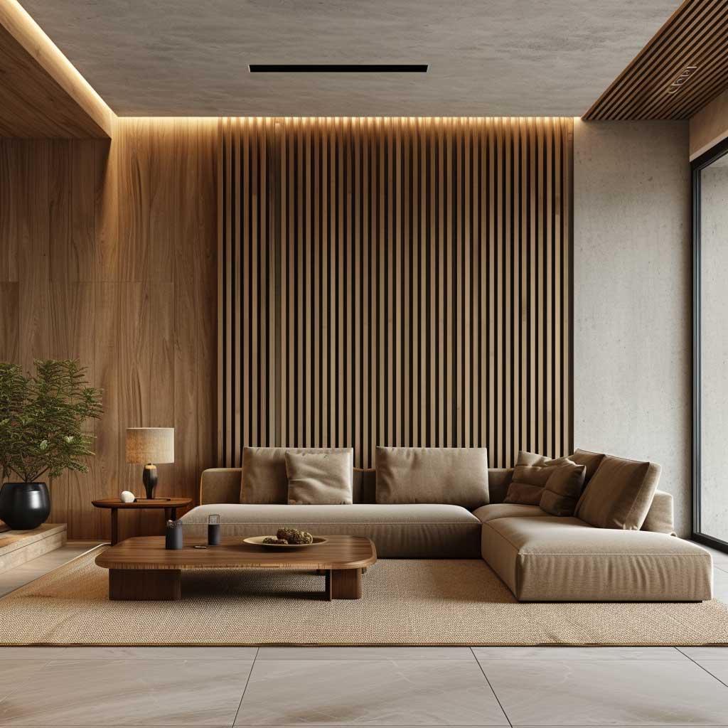 Adding Texture and Style with Unique Vertical Slat Walls • 333+ Art Images
