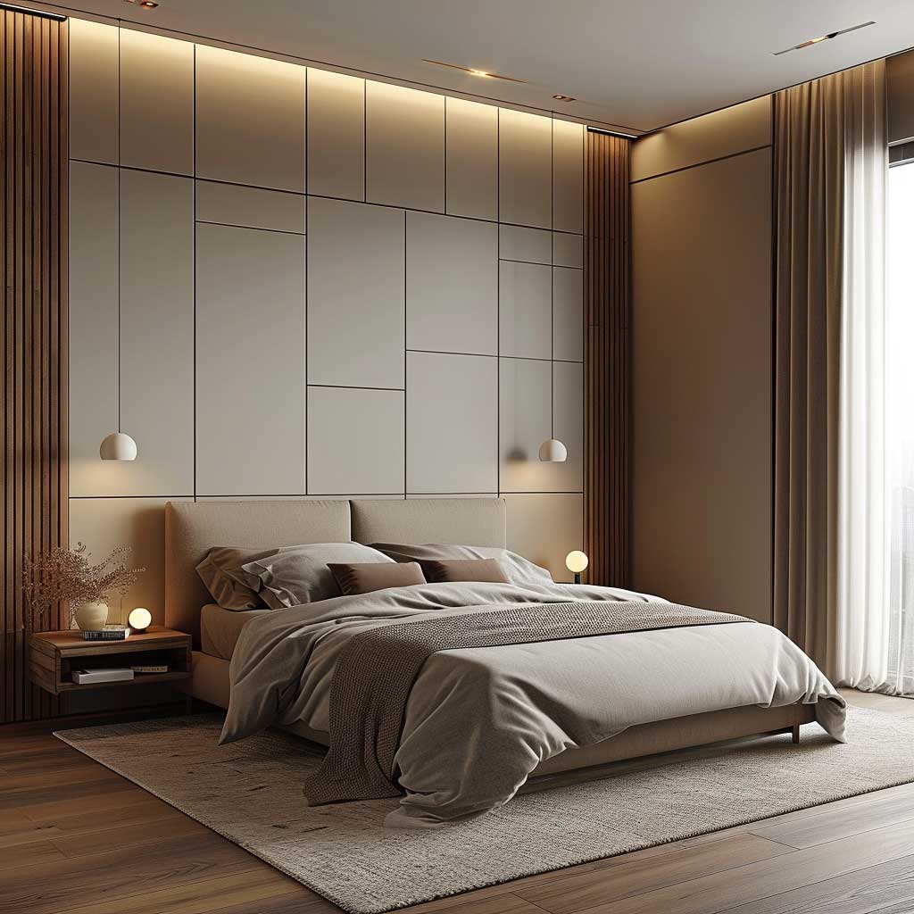5+ Top Wall Panel Designs to Elevate Your Bedroom Decor Game • 333+ Art ...