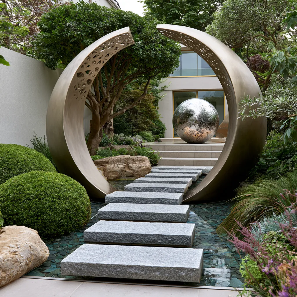 sculptural garden design company