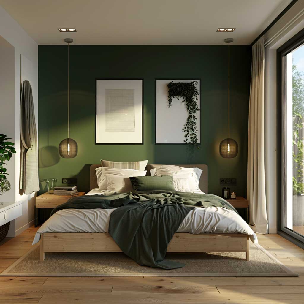 Mastering the Art of Dark Green Interior Design • 333+ Art Images