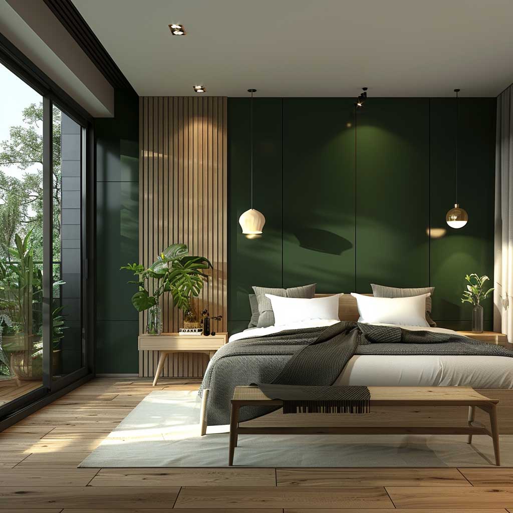 Mastering the Art of Dark Green Interior Design • 333+ Inspiring ...