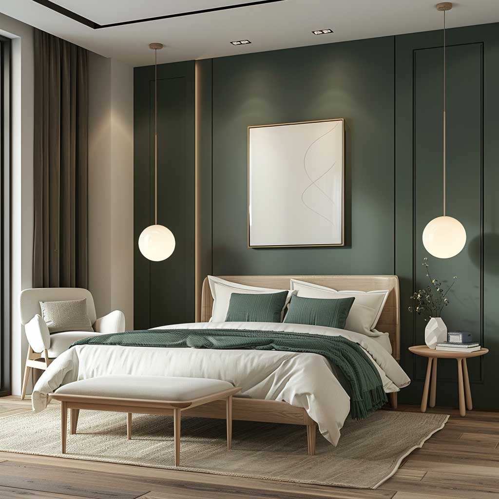 Mastering the Art of Dark Green Interior Design