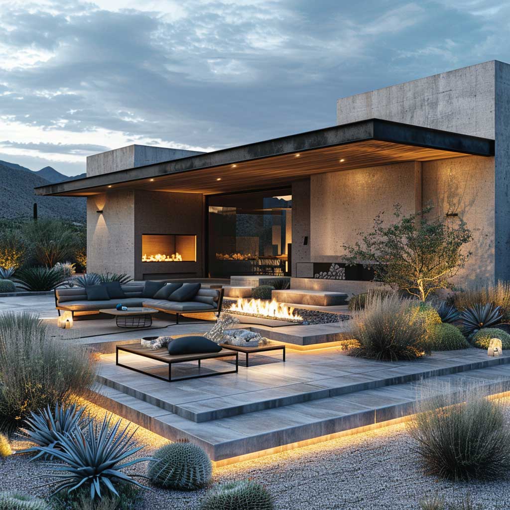 22+ Desert Landscape Ideas for Low Maintenance & High Style Gardens ...