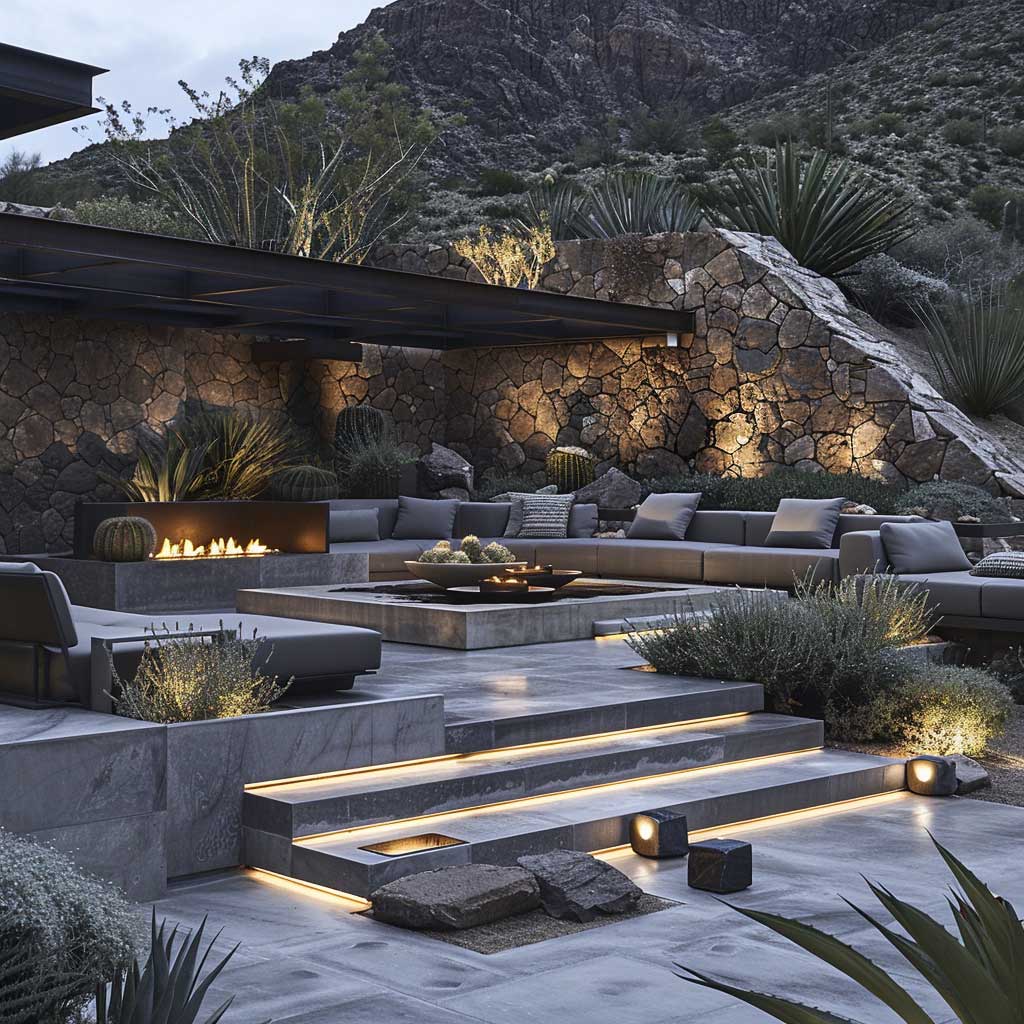 22+ Desert Landscape Ideas for Low Maintenance & High Style Gardens ...